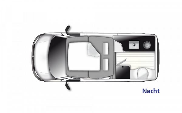 Westfalia Club Joker City *NEW* Indium Grey (11988) Floorplan