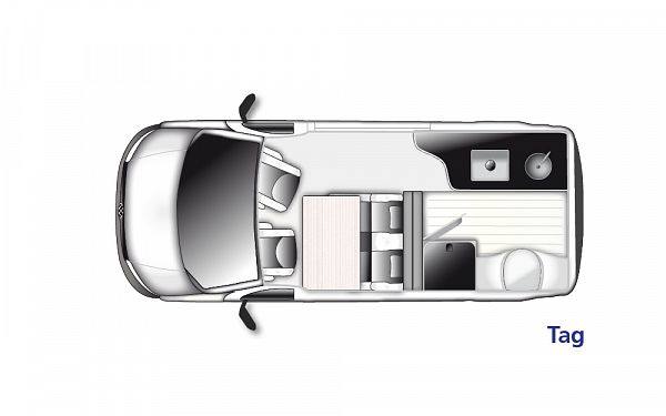 Westfalia Club Joker City 2021 (10006) Floorplan