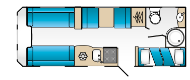 Coachman Acadia 580 - 2020 Floorplan