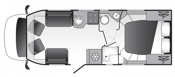 Coachman Travel Master 545 Floorplan