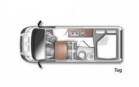 Westfalia Columbus 540D - 2023 Floorplan