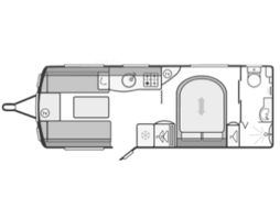 Swift Conqueror 580 - 2016 Floorplan
