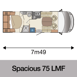 Fleurette/Florium Discover 75 LMF Floorplan