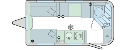 Bailey Discovery D4-4L - 2024 Floorplan