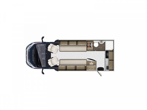 Auto-Trail Imala 615 2018 Floorplan