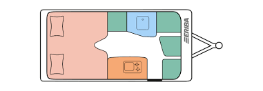 ERIBA Nova Light 442 - 2022 Floorplan