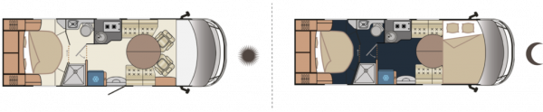 Fleurette/Florium Discover 75 LMF 55 Edition  (32757) 2024 Floorplan