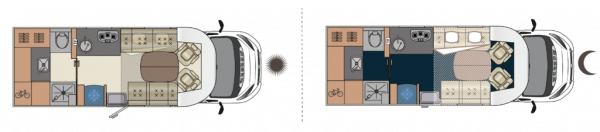 Fleurette/Florium Magister 69 LO - 2020 Floorplan