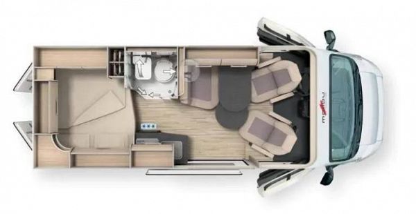 Malibu 540 DB - 2025 Floorplan