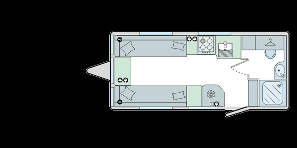 Bailey Unicorn Merida 2021 Floorplan