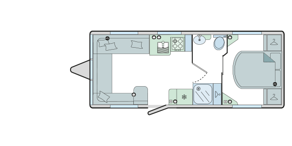 Bailey Grande Messina 2019 Floorplan