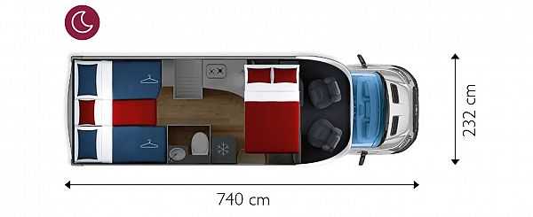 Giottiline Siena 395 - (53655) Floorplan