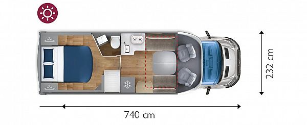 Giottiline  Siena 397 *NEW* (53648) Floorplan