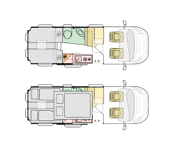 Adria Twin Sports 640 SGX - 2025 Floorplan