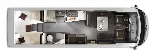 Adria Super Sonic 890 LL NEW (36251) Floorplan
