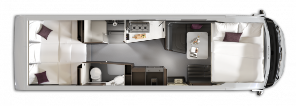 Adria Super Sonic 890 LL NEW (36251) Floorplan