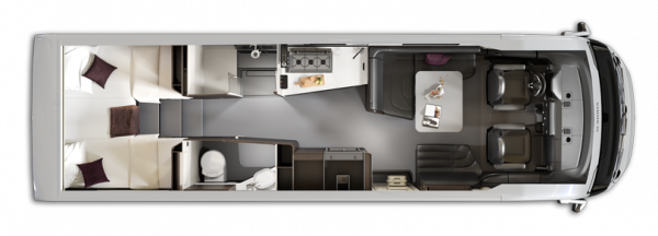 Adria Supersonic 890 LL  2023 (55886) Floorplan