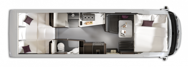 Adria Supersonic 890 LL  2023 (55886) Floorplan