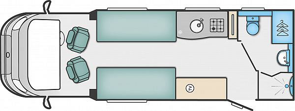 Swift 442 2017 Floorplan