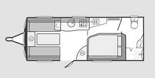 Swift Conqueror 570 - 2017 Floorplan