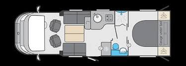 Swift Escape 694 - 2022 Floorplan
