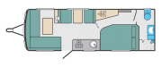 Swift Ace Pioneer 2024 Wandahome Special Edition Floorplan