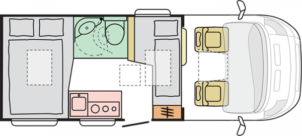 Adria Compact Plus SP Floorplan