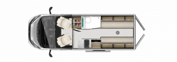 Auto-Trail V-Line 610 Sport - 2019 Floorplan