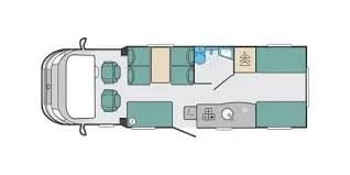 Swift Ace Viceroy - 2020 Floorplan