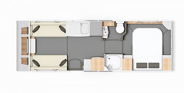 Elddis Crusader Zephyr 2019 Floorplan