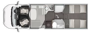 Roller Team Zefiro 685 - 2021 Floorplan