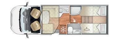 Roller Team Zefiro 685 - 2021 Floorplan